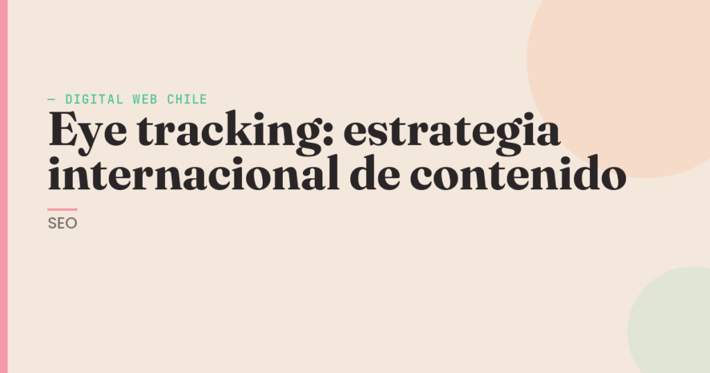 eye tracking internacional