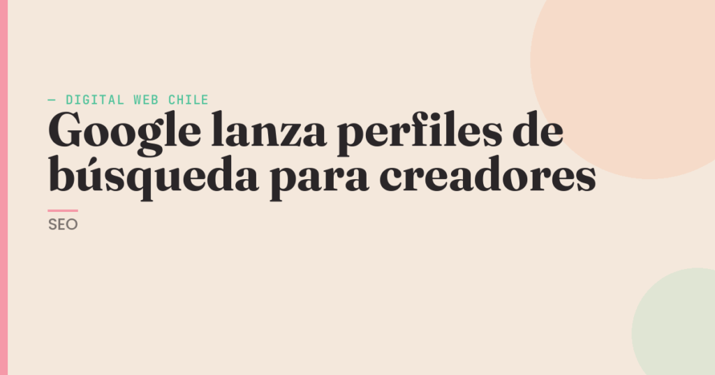 perfiles de búsqueda Google
